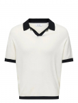 ONLY & SONS - Onsadrian Reg 12 Ss Contrast Polo Knit - L&uuml;hikeste varrukatega - XS
