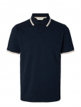 Selected - Slmslim-Atlas Sport Ss Polo Noos - L&uuml;hikeste varrukatega - XXL