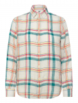 Polo Ralph Lauren - Classic Fit Plaid Linen Shirt - Pikkade varrukatega - S
