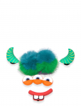Crocs - Make Your Own Silly Monster5Pk - Jalatsitarvikud - ONE SIZE