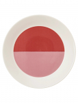 Arabia - Vuokko Plate 21Cm 2-V&auml;ri Pink-Red - Praetaldrikud - &Oslash; 21 CM