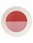 Arabia - Vuokko Plate 21Cm 2-V&auml;ri Pink-Red - Praetaldrikud - &Oslash; 21 CM