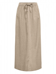 ONLY - Onlcaro Hw Linen Bl Long Skirt Cc Pnt - Maksiseelikud - XS