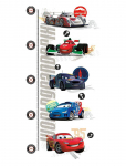 RoomMates - Wallstickers - Cars 2 - Growth Chart - Vehicles - ONE SIZE