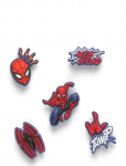 Crocs - Spiderman 5Pck - Jalatsitarvikud - ONE SIZE