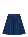 Mads N&oslash;rgaard - Luke Denim Stelly Skirt - P&otilde;lveni ja midi - 44