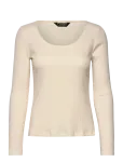 Lauren Ralph Lauren - Rib-Knit Long-Sleeve Scoopneck Tee - Pikkade varrukatega - S