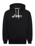 Asics - Asics Logo Fleece Pullover Hoodie - Spordi kapuutsiga pusad - XL