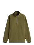 Tommy Jeans - Tjm Reg S Flag Polar Fleece Qz - Poolpika lukuga džemprid - S