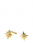 Syster P - North Star Stud Earrings Gold - Needid - ONE SIZE