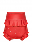Vanilla Copenhagen - Blebadebukser Neopren - Berry - Dots - M&auml;hkmep&uuml;ksid - 6-12M