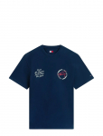Tommy Jeans - Tjm Rlx Sign Circle Ss Tee Ext - L&uuml;hikeste varrukatega - XS