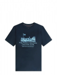 Tommy Hilfiger - Country Club Graphic Tee - L&uuml;hikeste varrukatega - S