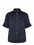 Gant - Reg Fluid Ss Shirt Blouse - L&uuml;hikeste varrukatega - 38