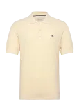 Gant - Micro Textured Cotton Ss Polo - L&uuml;hikeste varrukatega kootud polos&auml;rgid - XL