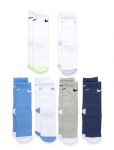 Nike - Nhn 6Pk Nike Smiley Crew - Sokid - 104/110