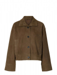 Selected - Slfaiden Suede Jacket - Nahk - 38