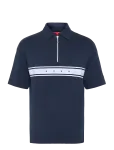 HUGO - Nautix Zip Polo - L&uuml;hikeste varrukatega - S