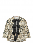 Stella Nova - Crispy Peplum Bow Blouse - L&uuml;hikeste varrukatega - 40