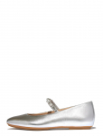 FitFlop - Delicato Pearls-And-Crystal Leather Ballet Flats - Baleriinad - 41