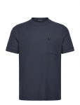 Fred Perry - Pocket Detail Pique T-Shirt - L&uuml;hikeste varrukatega - XL