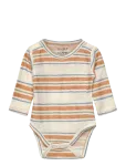 Hust & Claire - Hcbuster Loop Striped - Pikkade varrukatega bodid - 80