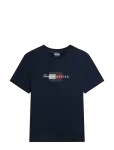 Tommy Hilfiger - Script Flag Regular Tee - L&uuml;hikeste varrukatega - S