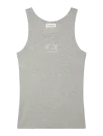Calvin Klein Jeans - Sl Contour Rib Logo Initial Tank - Varrukateta - XS