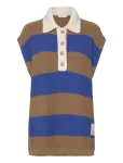Closed - Sleeveless Polo Knits Ecru - Kootud vestid - XXS