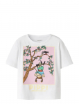 Name It - Nmfmuri Pippi Ss Nreg Top Box Sky - L&uuml;hikeste varrukatega - 104