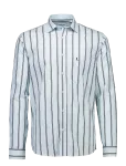 Lindbergh - Striped Dobby Shirt L/S - Vabaaja s&auml;rgid - M