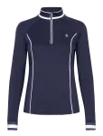 Original Penguin Golf - Sun Protection Golf 1/4 Zip Top - Spordi pikkade varrukatega topid - XXL
