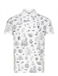 Polo Ralph Lauren - Custom Slim Fit Nautical Mesh Polo Shirt - L&uuml;hikeste varrukatega - XXL
