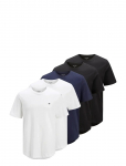 Jack & Jones - Jprblabrody Tee Ss Crew Neck 5Pk Mp Noos - L&uuml;hikeste varrukatega - XL