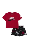 Nike - Nike Sportswear Tee & Short Set - Komplektid l&uuml;hikeste varrukatega T-s&auml;rgiga - 86