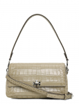 Tory Burch - Charlie Embossed Croc Small Shoulder Bag - Rihmaga kotid - ONE SIZE