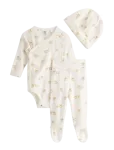 Lindex - 3-Piece Baby Starter Kit - Komplektid bodiga - 50