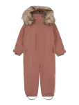 En Fant - Snowsuit W. Fake Fur - Shell-kombinesoonid - 110