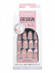 Depend Cosmetic - Design Selection Pink Bow Oval Nord - Fake Nails - 24 ST