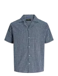 Jack & Jones - Jprblulevi Dobby S/S Resort Shirt Styd - L&uuml;hikeste varrukatega s&auml;rgid - XL
