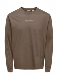 ONLY & SONS - Onsfred Life Rlx Ls Varsity Tee Lb - Pikkade varrukatega - XL