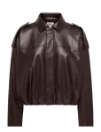 ONLY - Onlmoon-Neli L/S Faux Leather Bomber Pnt - Nahk - S