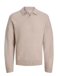 Jack & Jones - Jjesoho Ollie Knit Split Neck Sn - Pikkade varrukatega - M
