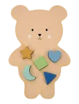 JaBaDaBaDo - Teddy Puzzle - Puidust pusled - ONE SIZE