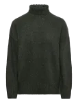Barbour - Barbour Stanford Fleck Knitted Jumper - K&otilde;rge kaelusega - 44