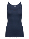 Rosemunde - Rwbelle Silk U-Neck Strap Elastic Top - Varrukateta - XS
