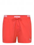 Puma Swim - Puma Swim Men Logo Short Shorts 1P - L&uuml;hikesed p&uuml;ksid - XXL