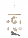 That's Mine - Whale Mobile - Mobile Clouds - 51 cm