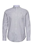Clean Cut Copenhagen - Oxford Stretch Stripe L/S - Vabaaja - M