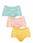 Missya - Lace Maxi 3-Pack - Hipsterid ja bokserid - L